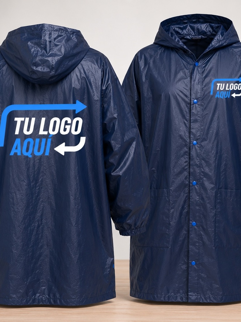 Impermeable serigrafiado